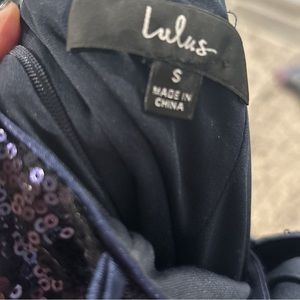 Navy Blue Homecoming dress